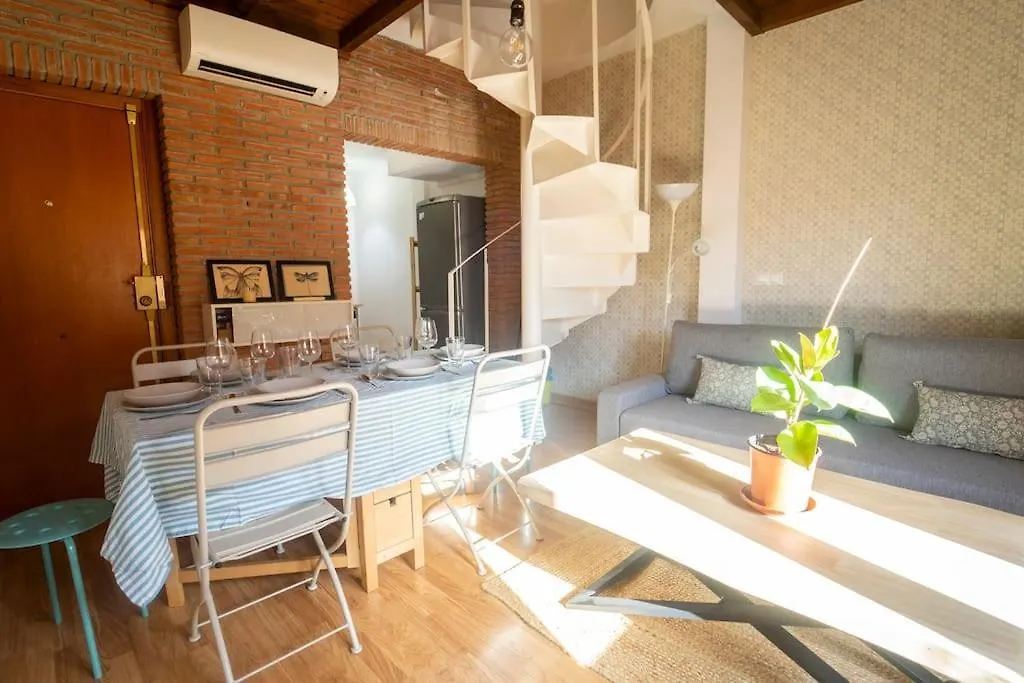グラナダAtico Duplex Terraza Privada Centroアパートメント スペイン