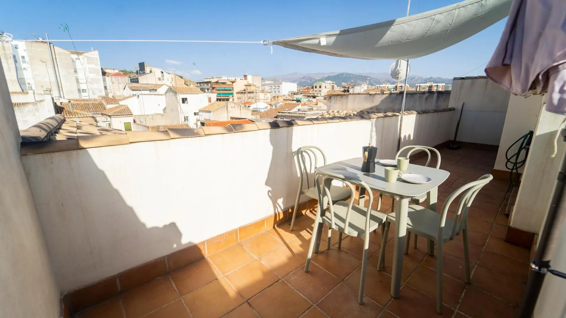アパート グラナダAtico Duplex Terraza Privada Centroアパートメント スペイン